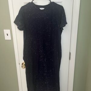 Time and Tru Navy T-Shirt Dress